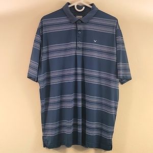 Callaway Golf Polo Men's XL Blue